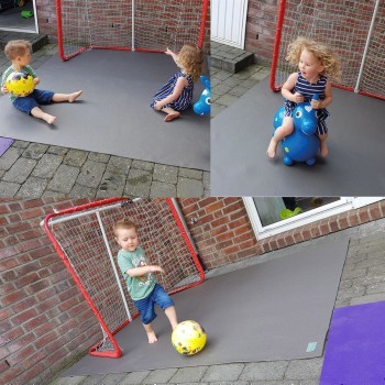 Outdoor Krabbelmatte Krabbelunterlage SanoSoft "made in Germany" - Öko-Tex 100