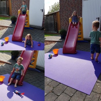 Outdoor Krabbelmatte Krabbelunterlage SanoSoft "made in Germany" - Öko-Tex 100
