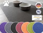 SanoZoo, die Napfunterlage XL! Öko-TEX - Made in Germany - Futtermatte für Hund & Katze, 70x120cm Rot