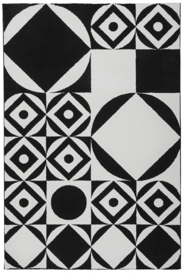 Obsession Teppich Black & White 394