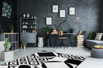 Obsession Teppich Black & White 394