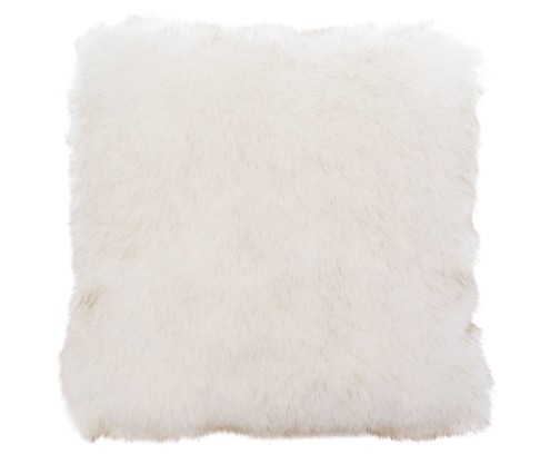 Ambiente Trendlife Schneefuchs Felloptik Kissenhülle 50 x 50 cm