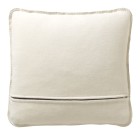 JOOP! Kissen mit Füllung  Uni-Doubleface Feder-Ecru 50 x 50 cm