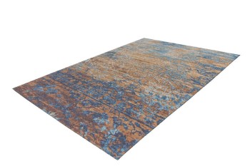 Arte Espina Teppich Blaze 600 Blau / Beige 75cm x 150cm