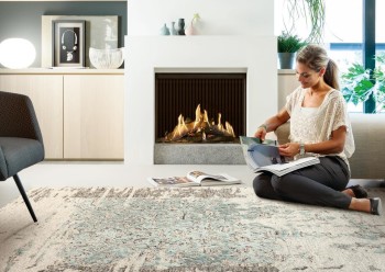 Arte Espina Teppich Damast 8067 Grau / Mint 120cm x 180cm