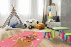 Arte Espina Teppich Joy 4168 Rosa Animals 75cm x 160cm