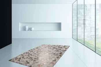 Teppich SchoenesWohnen24 Spark 210 Elfenbein / Chrom