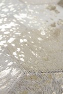 Teppich SchoenesWohnen24 Spark 210 Elfenbein / Gold