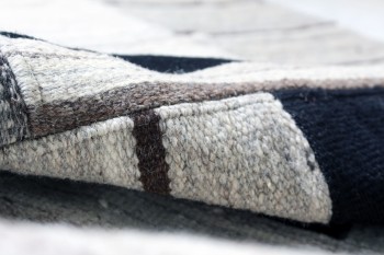 Teppich SchoenesWohnen24 Radical 325 Grau / Multi