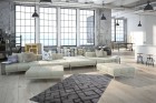 Teppich SchoenesWohnen24 Luxury 310 Grau / Anthrazit