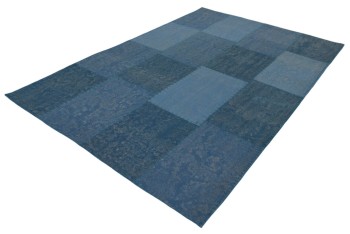 Teppich SchoenesWohnen24 Lyrical 110 Multi / Blau