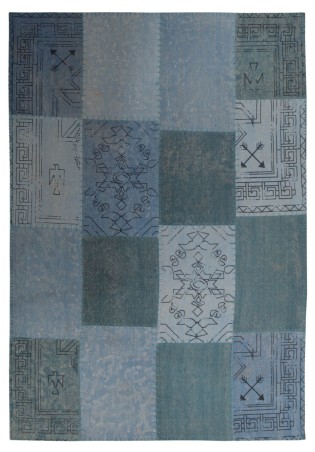 Teppich SchoenesWohnen24 Lyrical 210 Multi / Blau