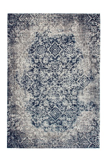 Teppich SchoenesWohnen24 River 140 Grau / Multi