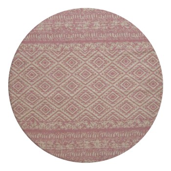 Teppich SchoenesWohnen24 Sunny 110 Pink