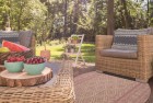 Teppich SchoenesWohnen24 Sunny 110 Pink