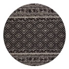 Teppich SchoenesWohnen24 Sunny 110 Schwarz