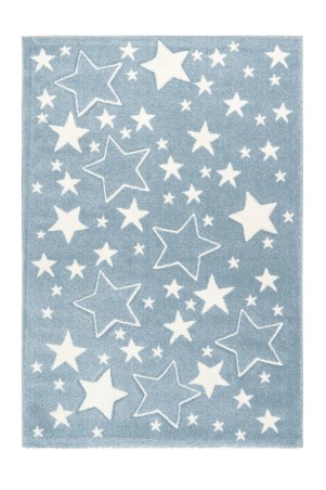 Teppich SchoenesWohnen24 Australia - Tamworth Blau 80cm x...