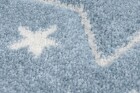 Teppich SchoenesWohnen24 Australia - Tamworth Blau 80cm x 150cm