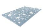 Teppich SchoenesWohnen24 Australia - Tamworth Blau 80cm x 150cm