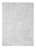 Teppich SchoenesWohnen24 Bali 110 Silbergrau 160cm x 230cm