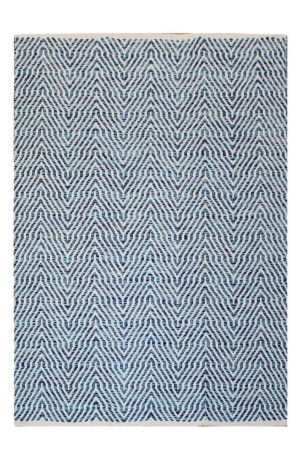 Teppich SchoenesWohnen24 Aperitif 410 Blau 80cm x 150cm