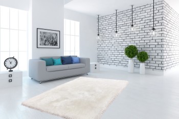 Teppich SchoenesWohnen24 Cosy 310 Weiß 120cm x 170cm