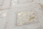 Teppich SchoenesWohnen24 Spark 110 Elfenbein / Gold 120cm x 170cm