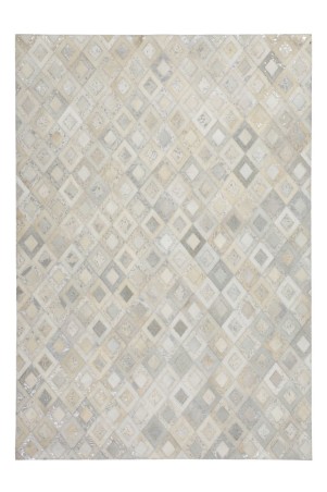 Teppich SchoenesWohnen24 Spark 110 Grau / Silber 160cm x...