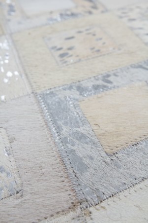 Teppich SchoenesWohnen24 Spark 110 Grau / Silber 160cm x 230cm