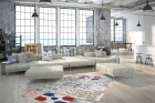Teppich SchoenesWohnen24 Empire 110 Elfenbein / Multi 120cm x 170cm