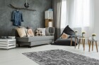 Teppich SchoenesWohnen24 Etna 110 Anthrazit 120cm x 170cm