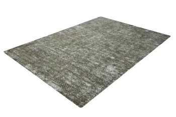 Teppich SchoenesWohnen24 Etna 110 Silber / Oliv 80cm x 150cm