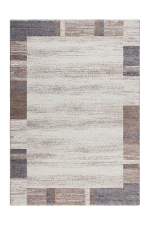 Teppich SchoenesWohnen24 Falkland - Darwin Beige / Silber 80cm x 150cm