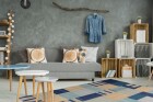Teppich SchoenesWohnen24 Radical 315 Blau / Multi 80cm x 150cm