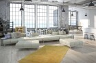 Teppich SchoenesWohnen24 Luxury 110 Gelb 200cm x 290cm