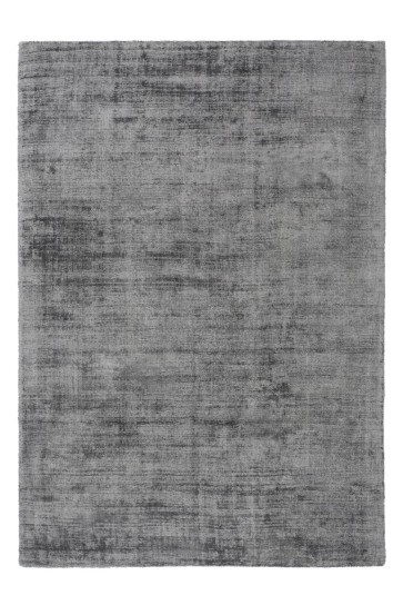 Teppich SchoenesWohnen24 Luxury 110 Grau / Anthrazit 120cm x 170cm