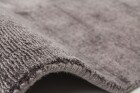 Teppich SchoenesWohnen24 Luxury 110 Grau / Anthrazit 120cm x 170cm