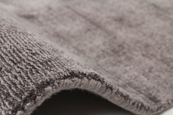 Teppich SchoenesWohnen24 Luxury 110 Grau / Anthrazit 160cm x 230cm