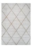 Teppich SchoenesWohnen24 Luxury 210 Elfenbein / Taupe 200cm x 290cm