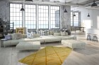 Teppich SchoenesWohnen24 Luxury 210 Gelb 160cm x 230cm