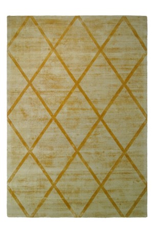Teppich SchoenesWohnen24 Luxury 210 Gelb 200cm x 290cm