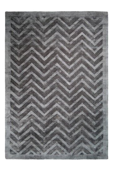 Teppich SchoenesWohnen24 Luxury 410 Grau / Anthrazit 200cm x 290cm