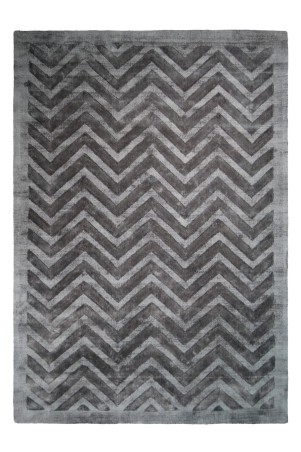 Teppich SchoenesWohnen24 Luxury 410 Grau / Anthrazit...
