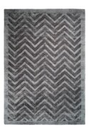 Teppich SchoenesWohnen24 Luxury 410 Grau / Anthrazit 200cm x 290cm