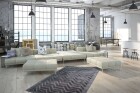 Teppich SchoenesWohnen24 Luxury 410 Grau / Anthrazit 200cm x 290cm
