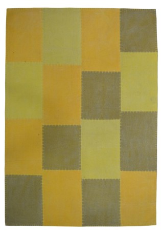 Teppich SchoenesWohnen24 Lyrical 110 Multi / Gelb 120cm x...