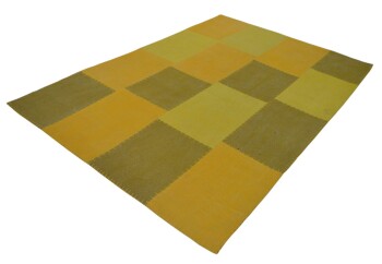 Teppich SchoenesWohnen24 Lyrical 110 Multi / Gelb 160cm x 230cm