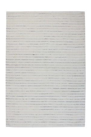 Teppich SchoenesWohnen24 Prime 110 Weiß / Grau 80cm x 150cm