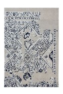 Teppich SchoenesWohnen24 River 120 Grau / Schwarz 120cm x 170cm