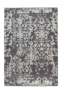 Teppich SchoenesWohnen24 River 130 Grau / Anthrazit 80cm x 150cm